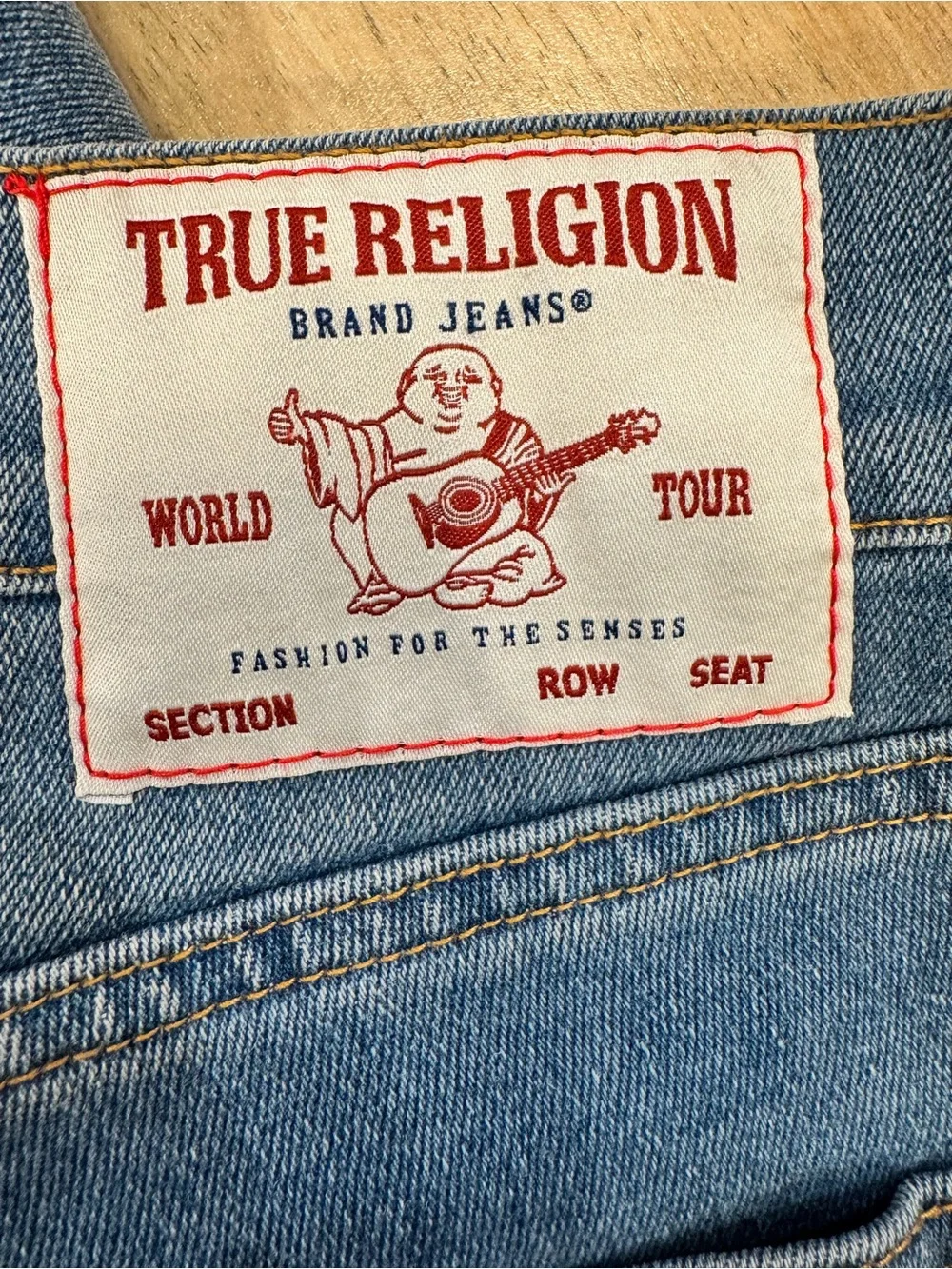 True Religion Geno Relaxed Slim Men's Blue Denim Jeans Sz. 30
